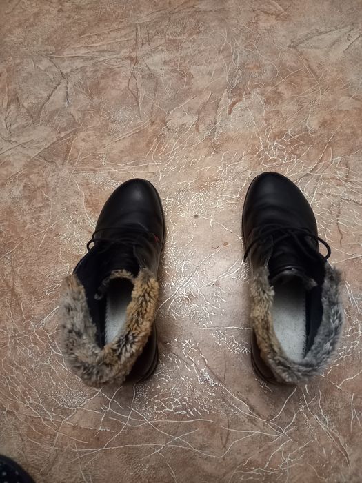 Ботиночки кожаные.