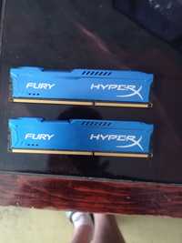 2xKość pamięci DDR3 4GB Hyper Fury