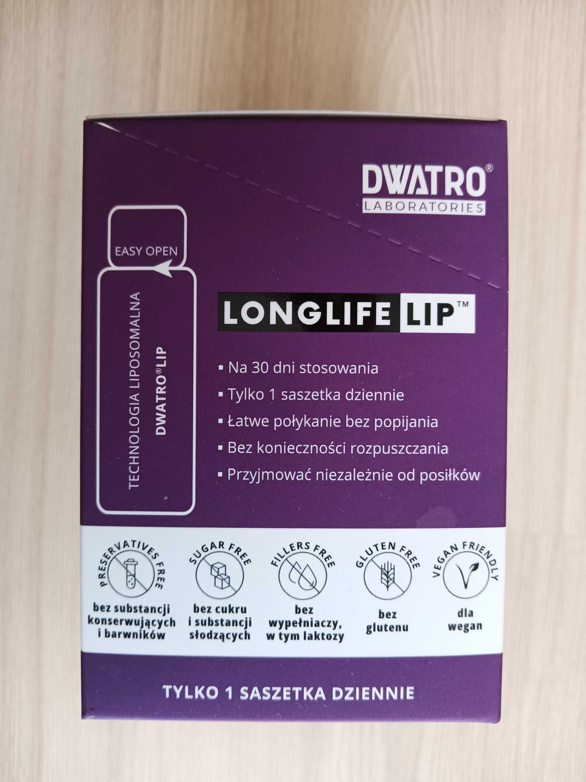 LongLifeLip DWATRO suplement diety 30 saszetek