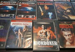 Conjunto de 35 Dvds Diversos Originais