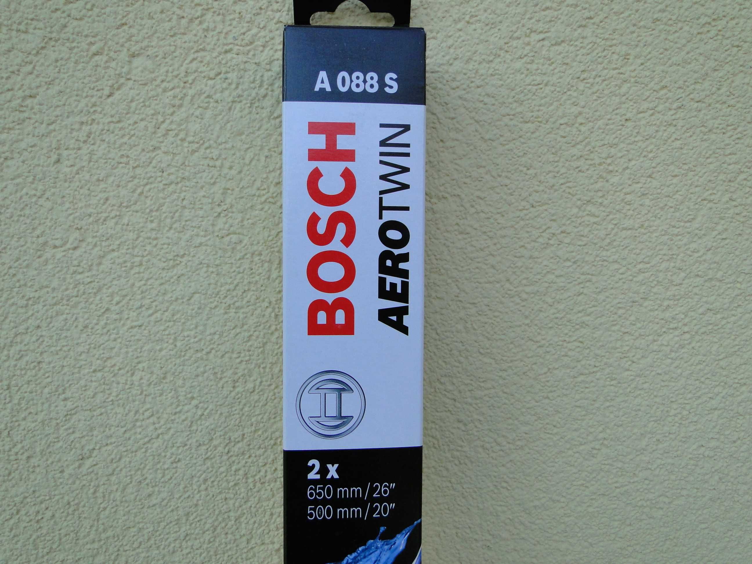 Bosch AeroTwin A088S, Zestaw wycieraczek 650/500 mm, Nowe