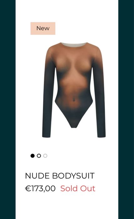 Боді nude drop від ROAR