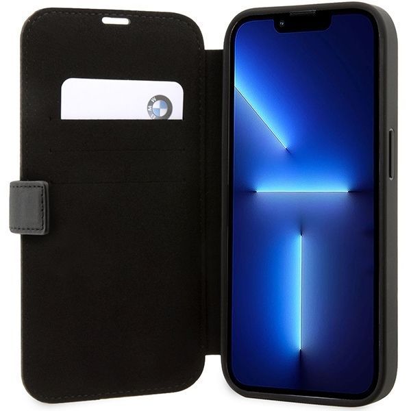 Etui BM BMW Książkowe Skórzane do iPhone 14 Pro Max 6,7"