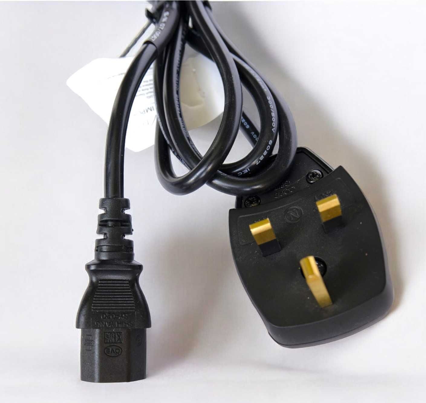 Kabel przewód zasilający UK Kema-Keur H05VV-F 3G 0,75mm2 brytyjski 10A