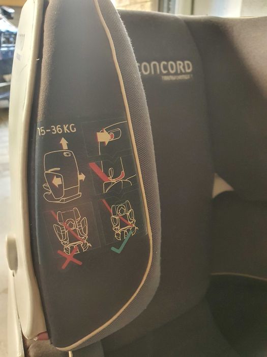 Fotelik samochodowy  concord transformer T 36 kg