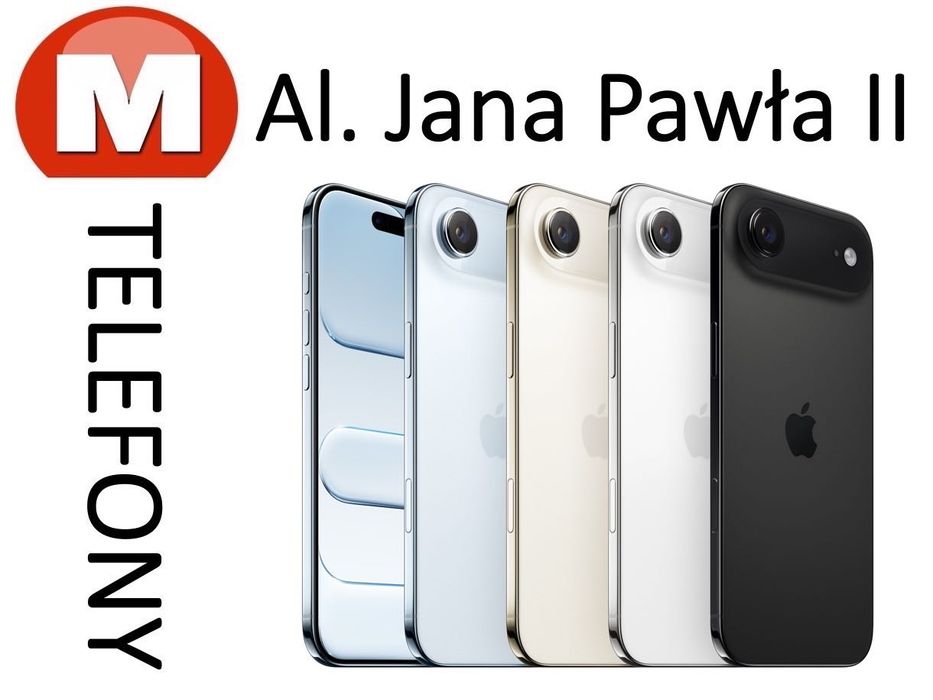 iPhone 17 Air 256GB Polska Dystrybucja AL JANA PAWŁA