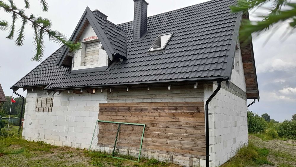 Dom na sprzedaż w stanie surowym otwartym