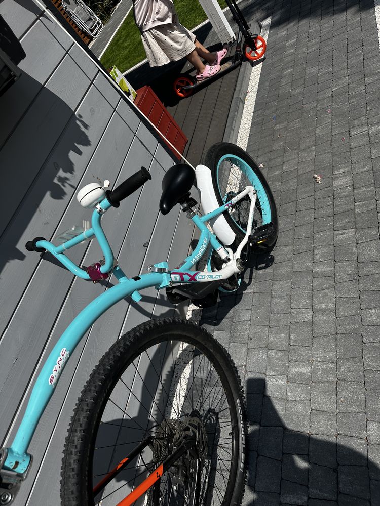 WeeRide GTX Co Pilot przyczepka doczepka do roweru dla dziecka