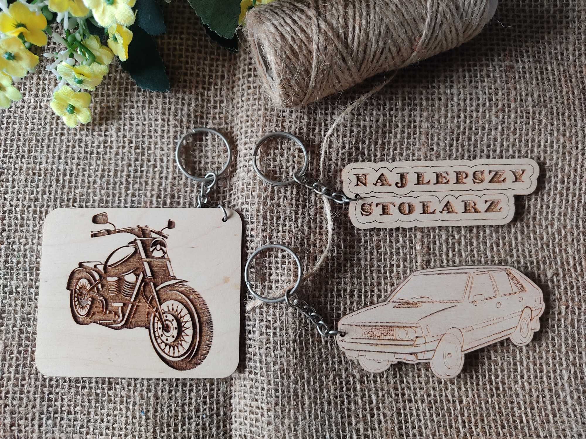 Personalizowane breloczki, dowolny grawer i wzór
