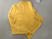 Sweter oversize żółty