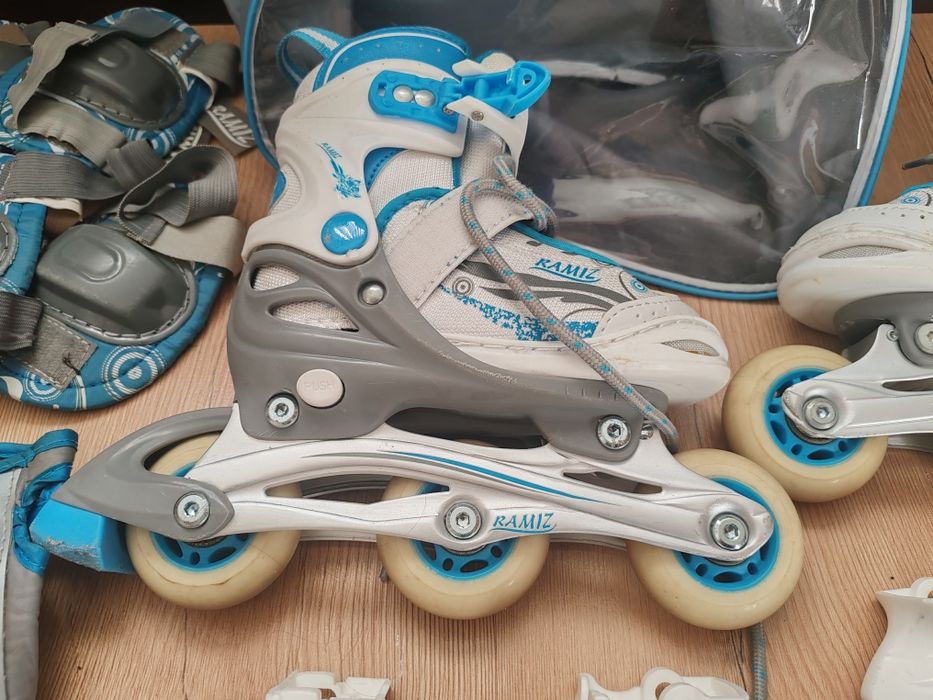 Łyżworolki dziecięce 4w1 Ramiz rozm. 27-30