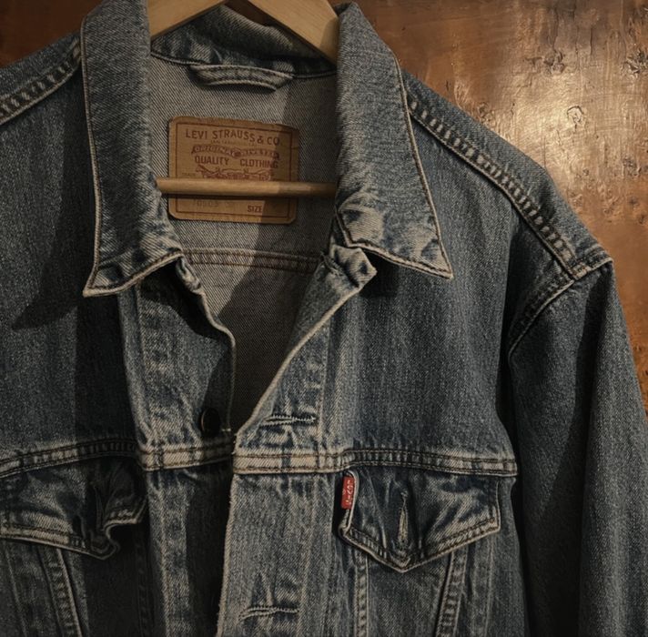kurtka jeansowa oversize LEVI’S vintage retro unisex
