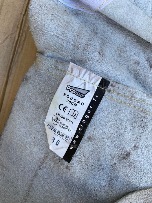 Vendo Proteção em couro para bota soldador da prosur