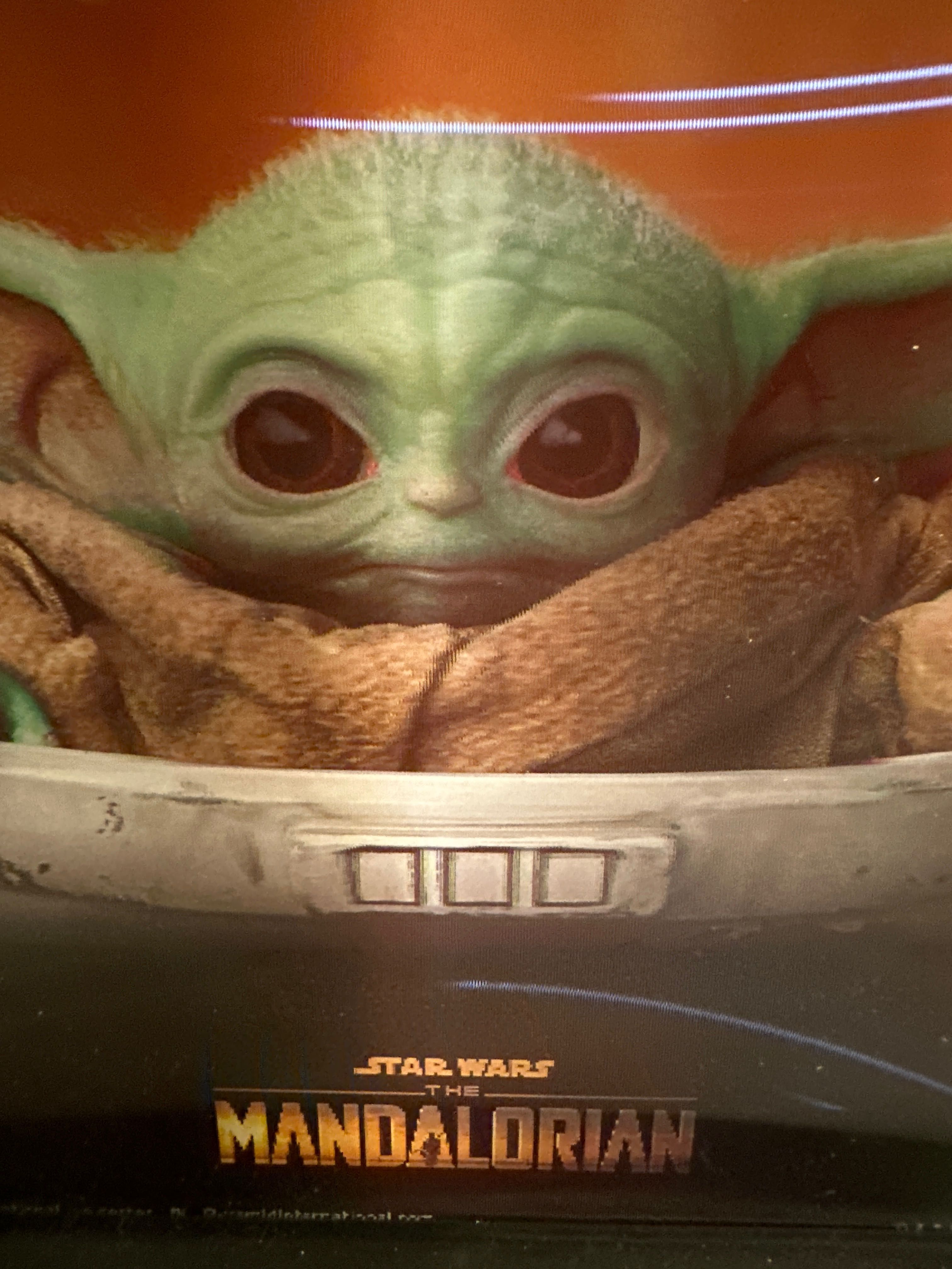 Quadro 3D Baby Yoda