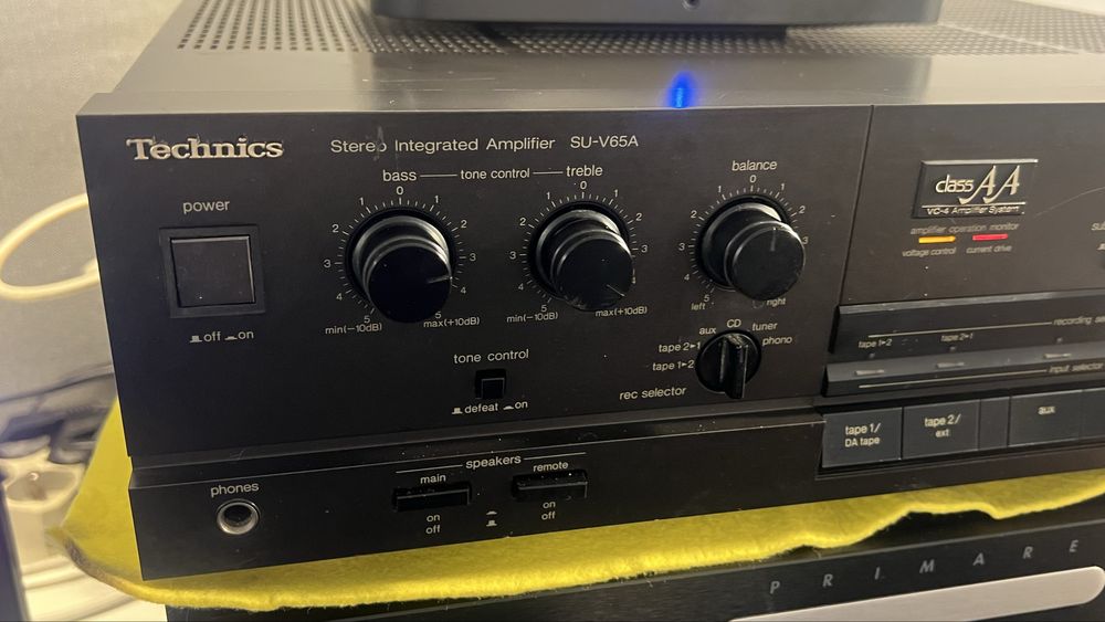 Amplificador integrado TECHNICS SU-V65A class AA VC-4