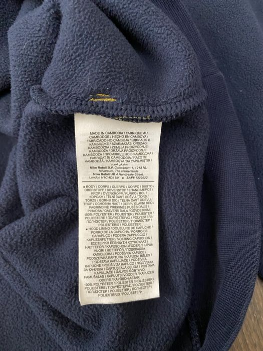 Флисовый худи nike