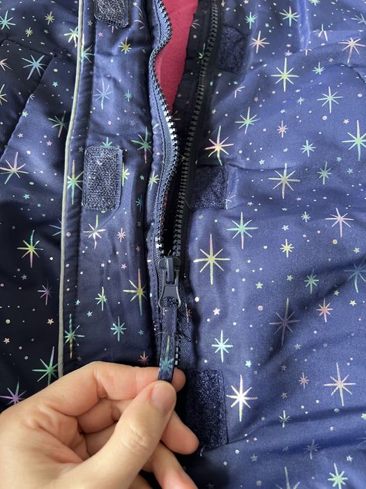 Kombinezon zimowy dla dziewczynki 116 cm