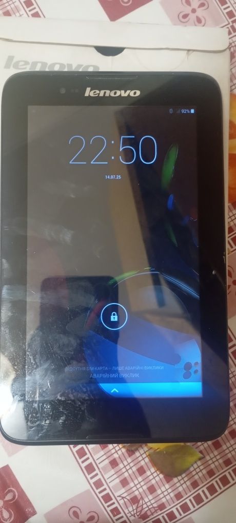 Планшет lenovo TAB A7
