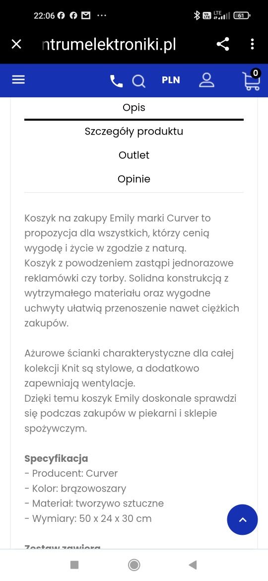 Duża torba na zakupy , plażę z ratanu