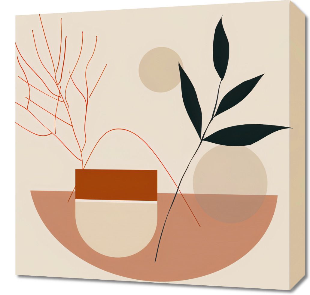 Obraz 50x50cm Botaniczna Przymiarka