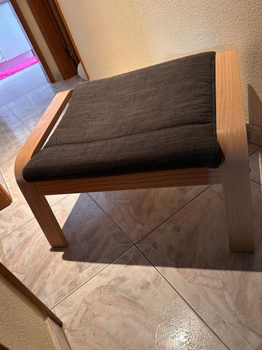 Cadeirão Baloiço + Repousa-pés