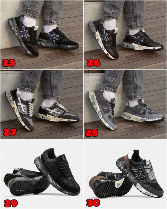 БЕЗ ПЕРЕДПЛАТИ‼️ Кросівки Premiata Mick, Lander, Lucy, Steven /Унисекс