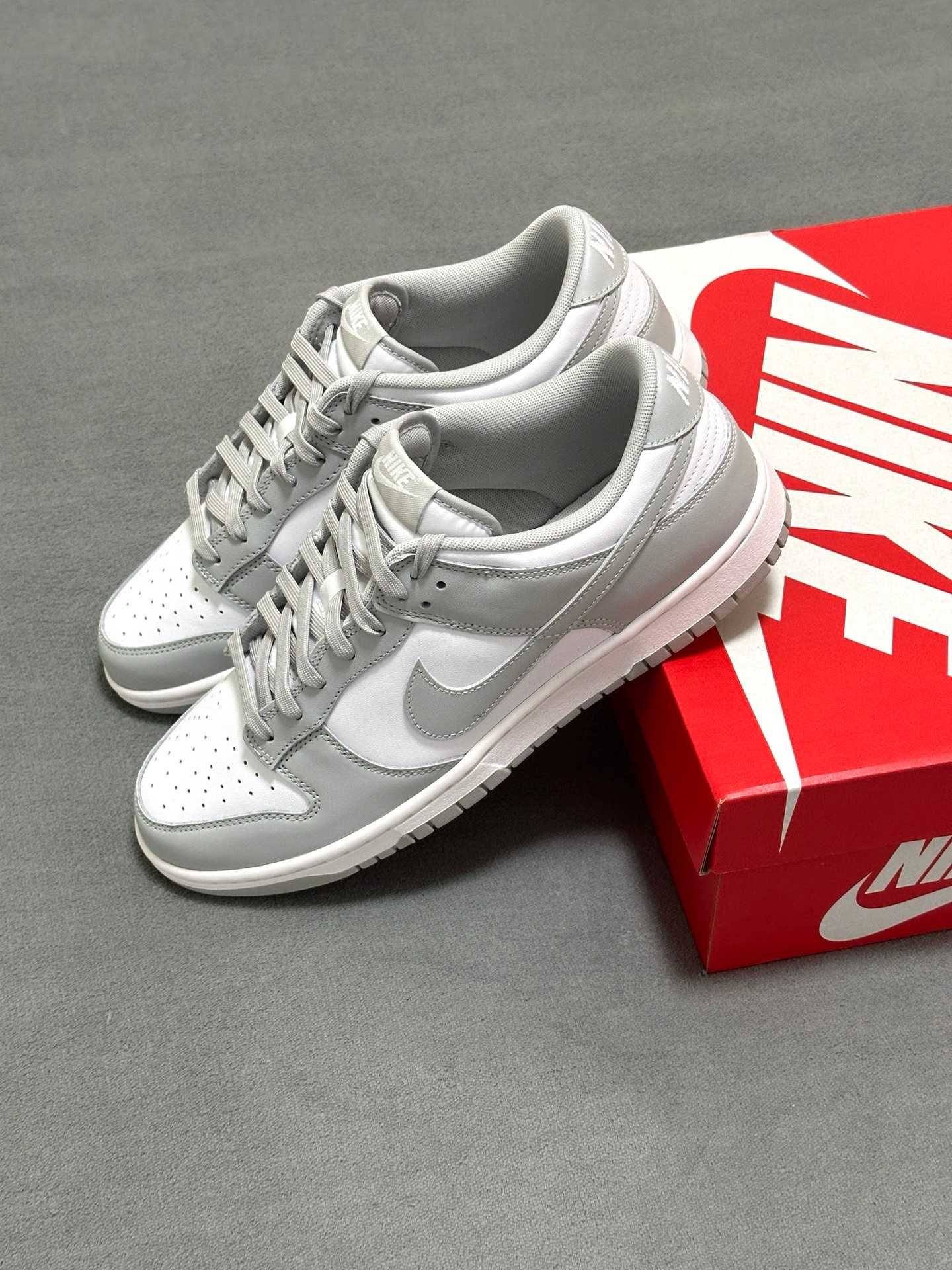 nowy Nike DunkLow GreyFog Trampki Moda R.38