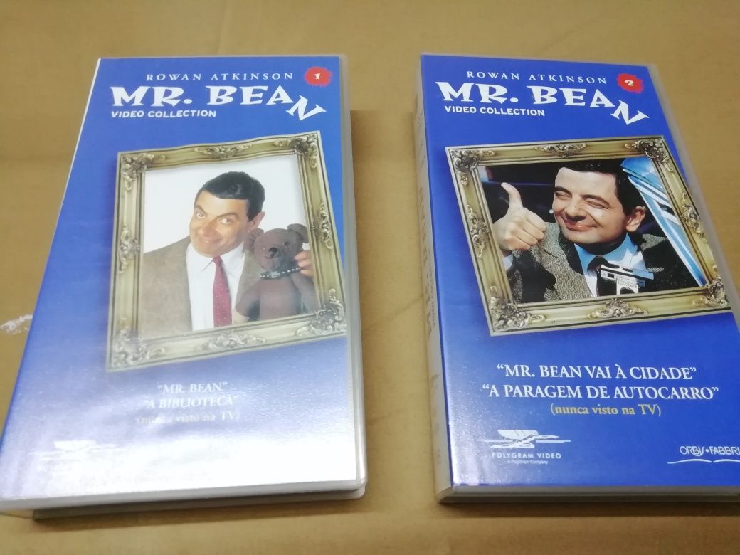 Mr. Bean em VHS.