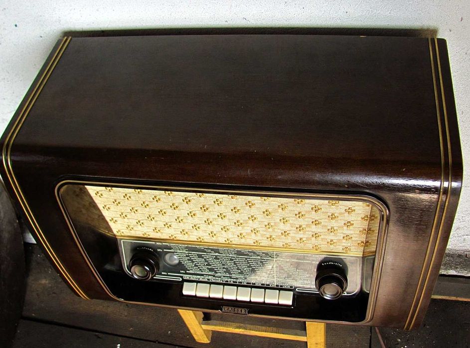 STARE Radio lampowe - KAISER - Oryginał - Sprawne - Grundig Blaupunkt