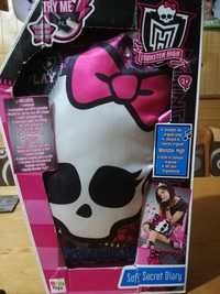 Monster High jak Nowa Mp3 poduszka, pamiętnik+kubek Gratis