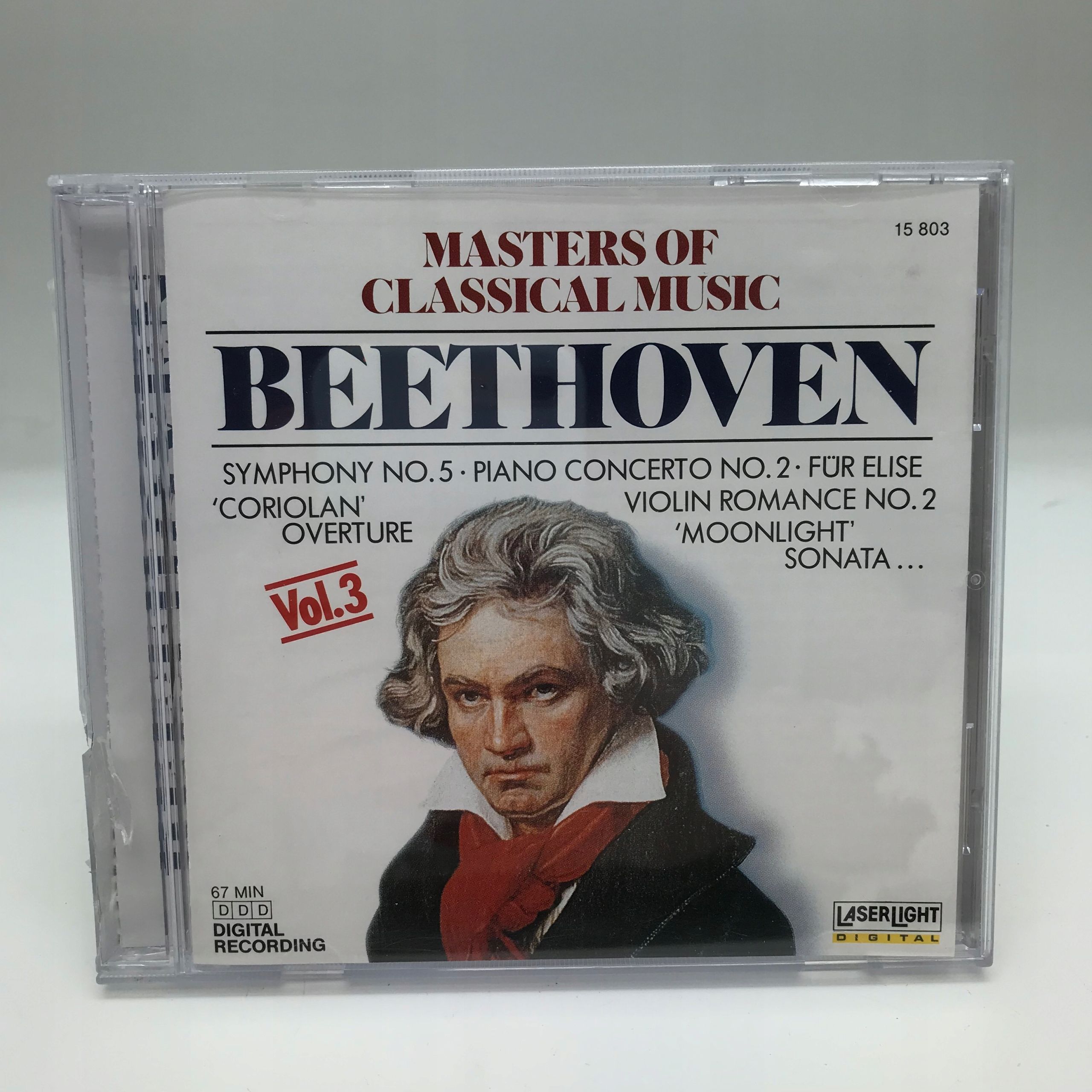 Cd - Beethoven - Masters Of Classical Music, Vol.3