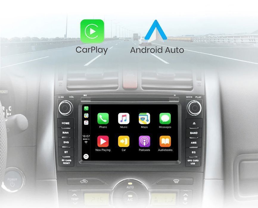 Radio Android do Toyota Auris 2008 - 2012 z GPS i CarPlay, 2GB 32GB