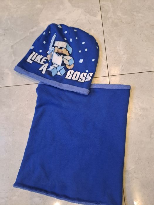 Czapka i komin Minecraft