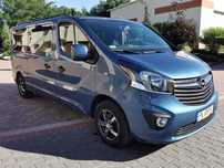 Wynajem busa 9-osobowego Opel Vivaro Long 1,6 CDTI 120 KM, rok 2019