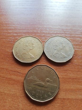 Moneta dollar Kanada Elżbieta II