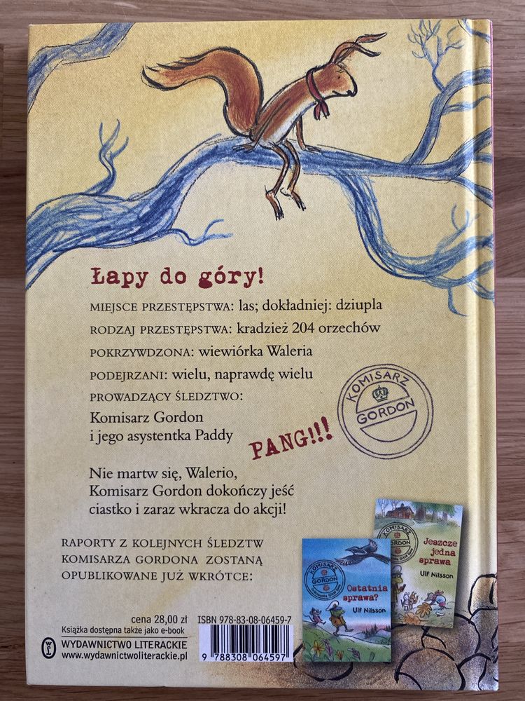 Książka “Komisarz Gordon, Pierwsza sprawa”.