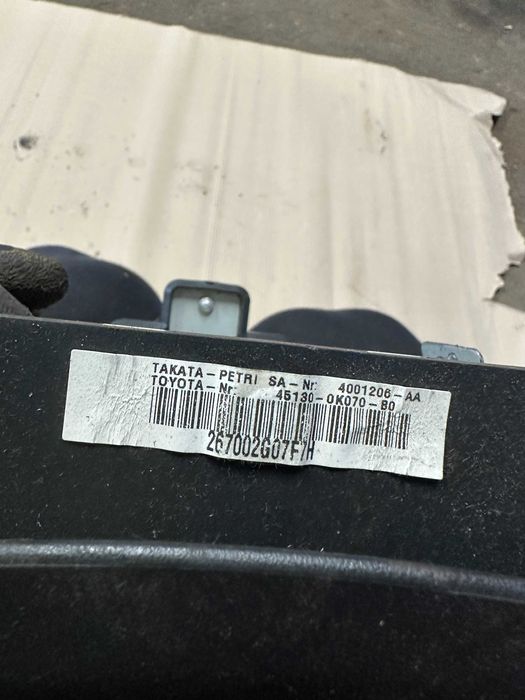 Toyota Hilux VII Airbag Poduszka Powietrzna Kierowcy W Kierownice 05-