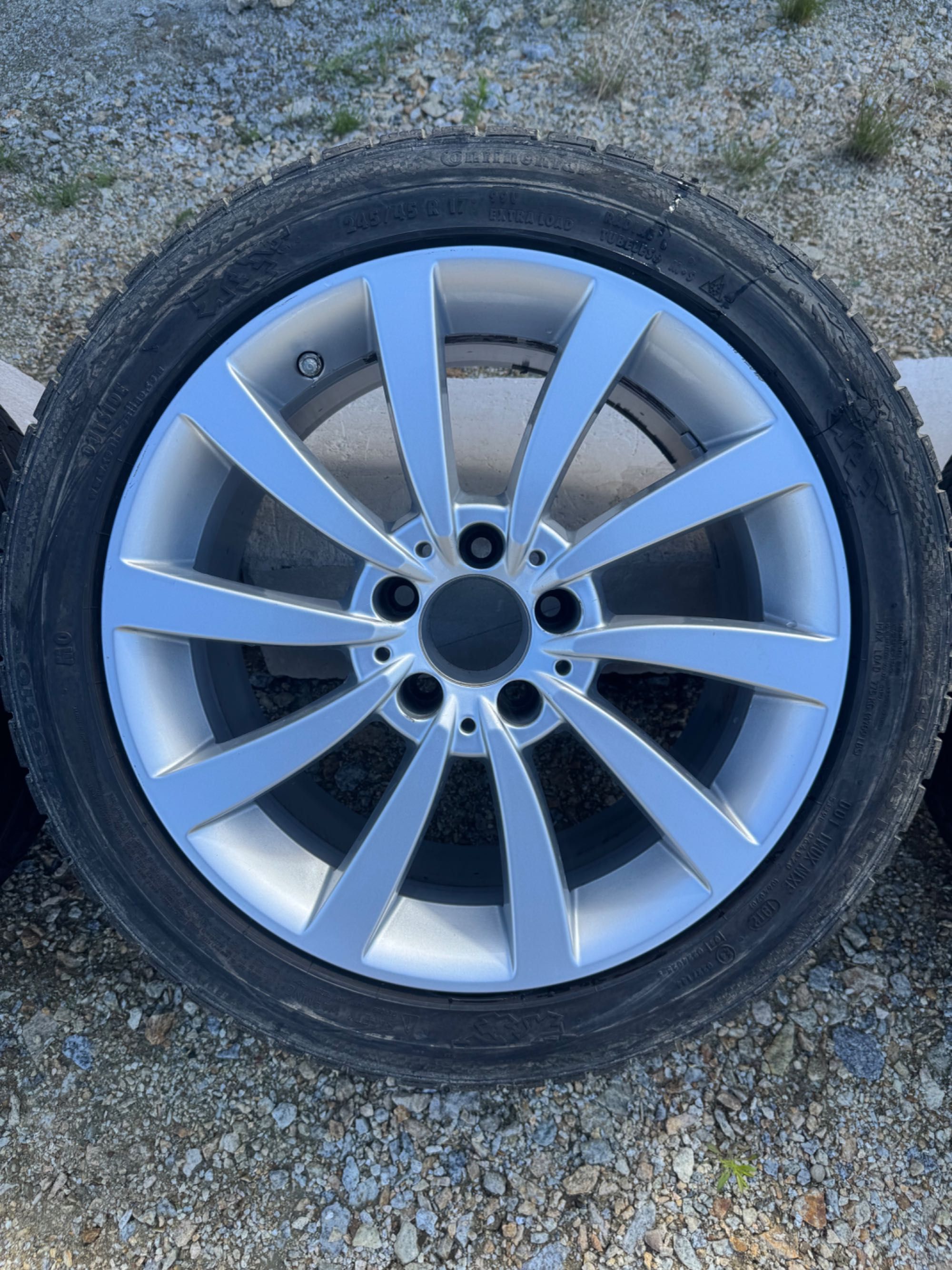 Mercedes felgi komplet oryginał 245/45 R17