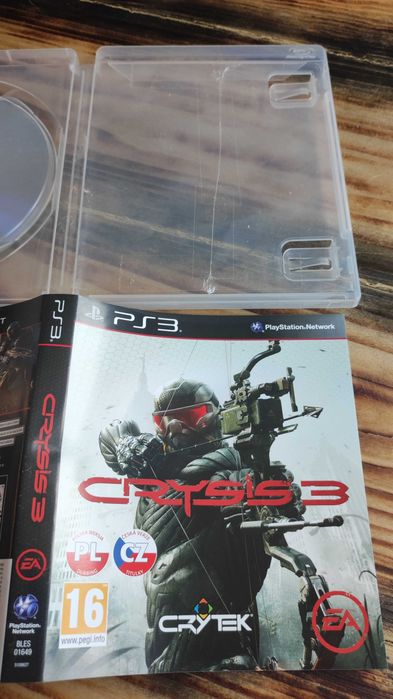 Gry CRYSIS 2 i 3 PlayStation 3 PS3 polskie wydanie komplet