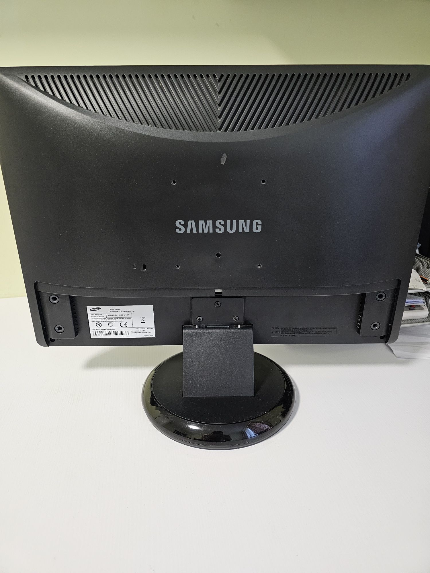 Монітор Samsung SyncMaster 223bw