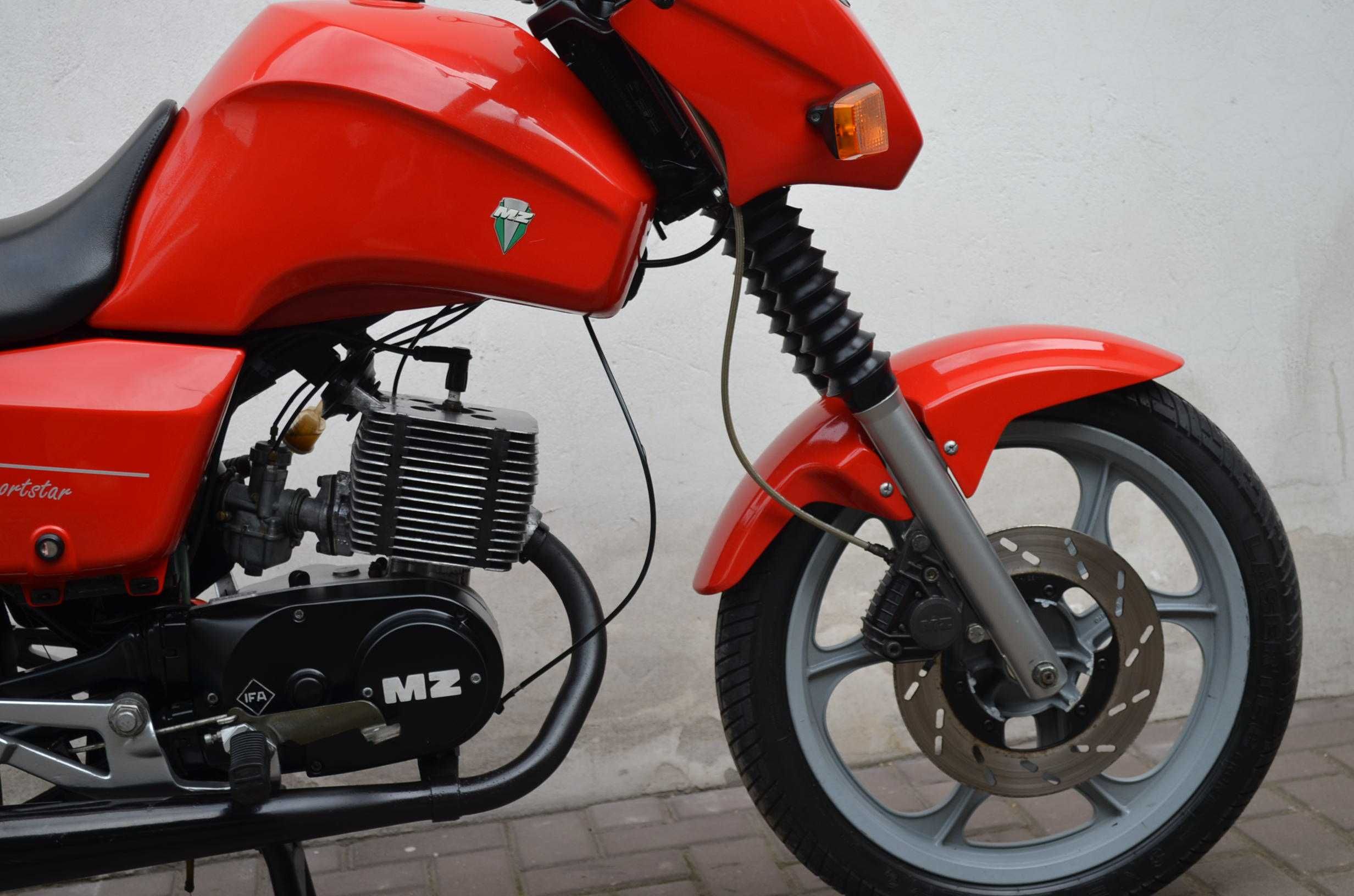 MZ ETZ 125 SAXON Sportstar 125 oryginał kat. B zarejestrowana