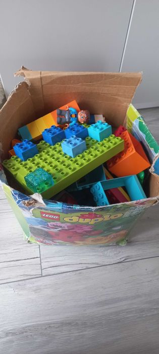 Klocki lego duplo duży zestaw