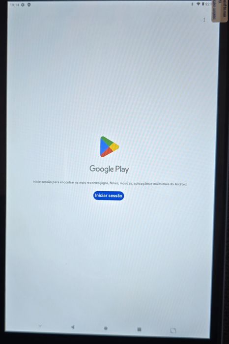 Tablet 10'1 , 4GB/64GB,azul , novo, carregamento TypeC  rápido