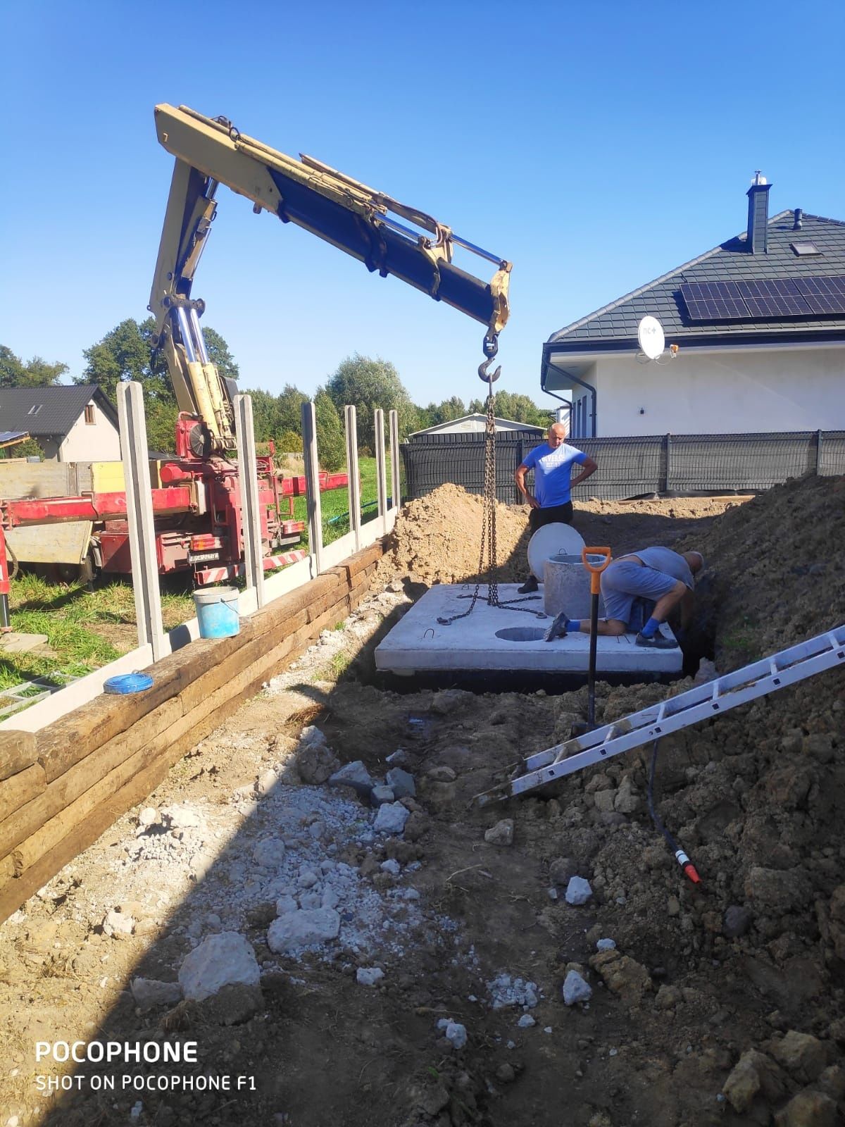 Szamba betonowe szambo zbiorniki na deszczówkę gnojowice z WYKOPEM