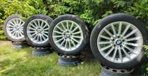 Felgi BMW E60 F30 F10 F11 8Jx18 ET30 5x120 Opony Lato 245/45R18