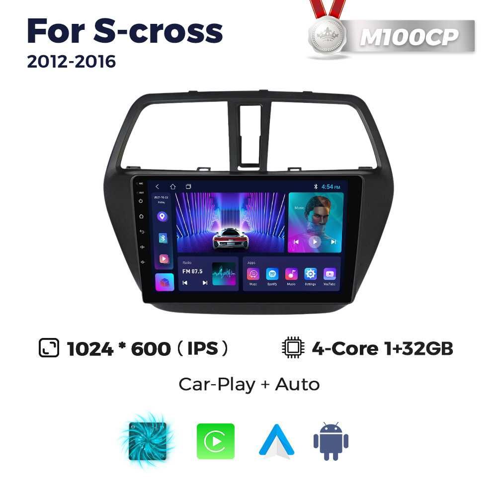 Штатна магнітола SUZUKI SX 4 S CROSS android GPS навигация