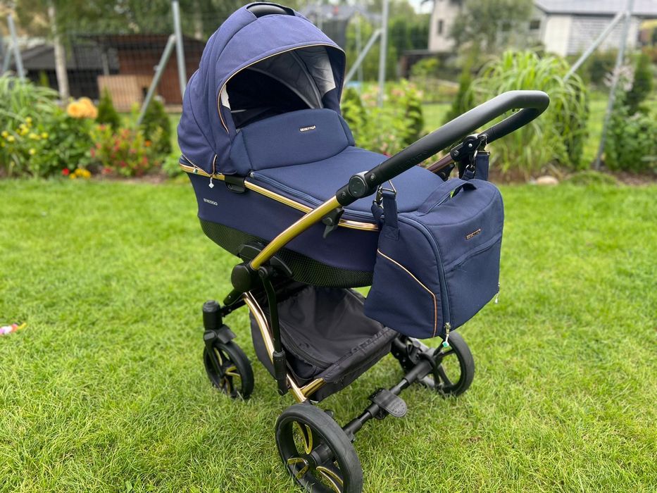 Wózek Bebetto Bresso Premium + fotelik cybex z bazą isofix