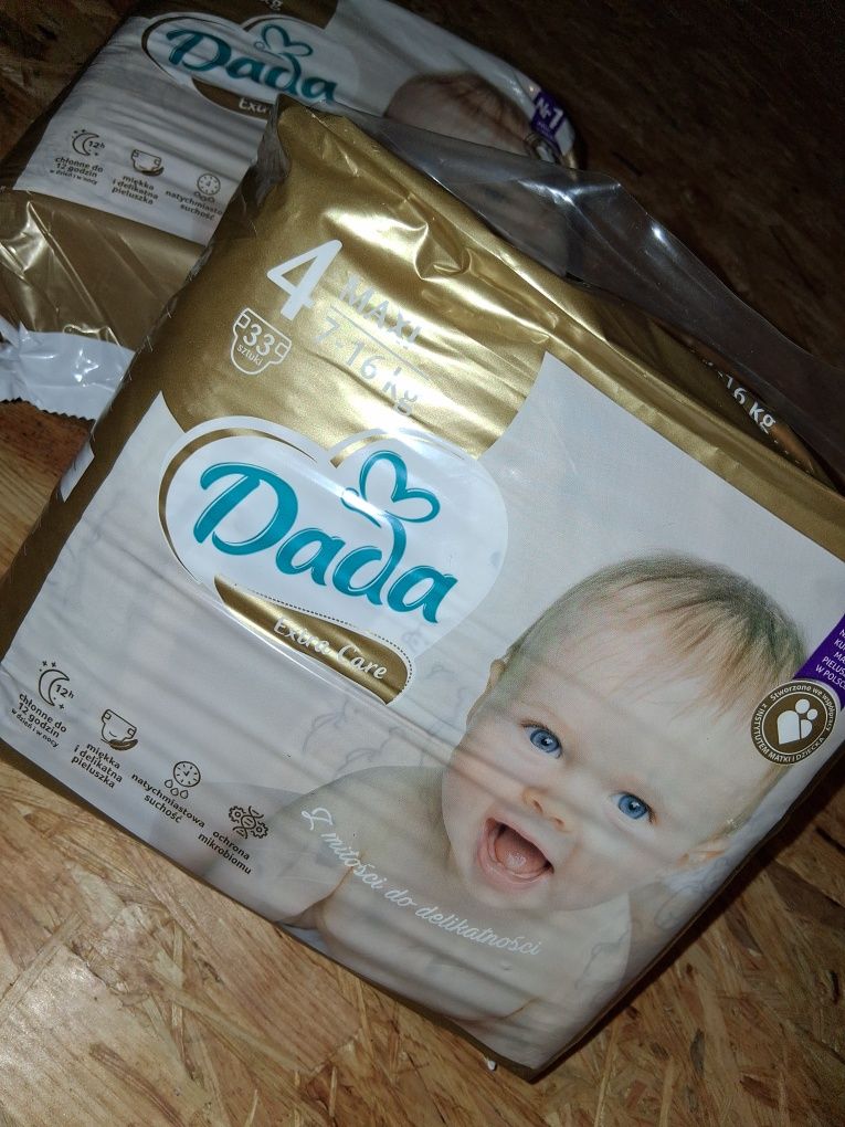 4 opakowania dada r4 złote pampersy