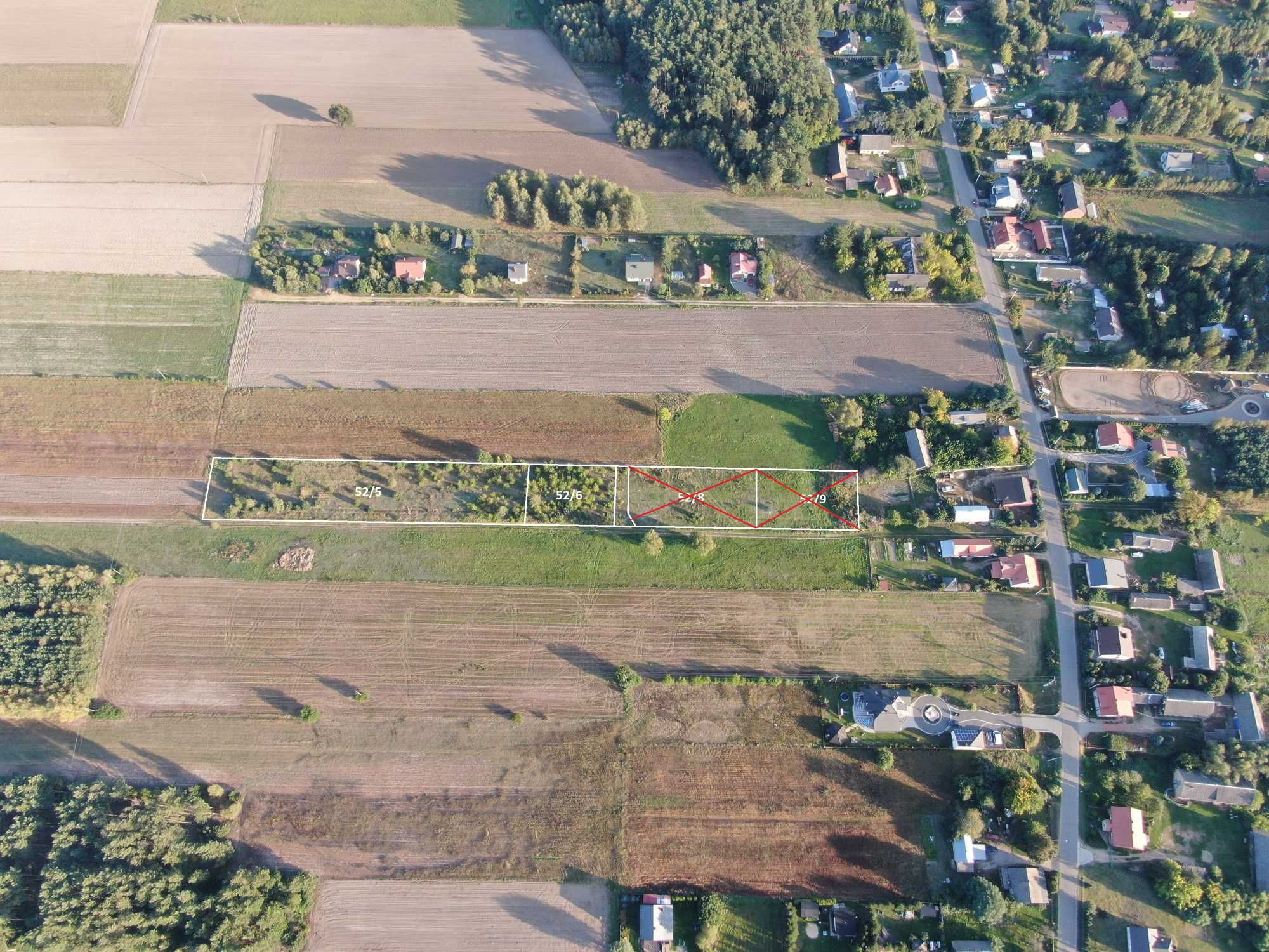DZIAŁKA Budowlana MPZP802m2 Siedlisko Rzeka Wkra Las Cisza Zadrzewiona