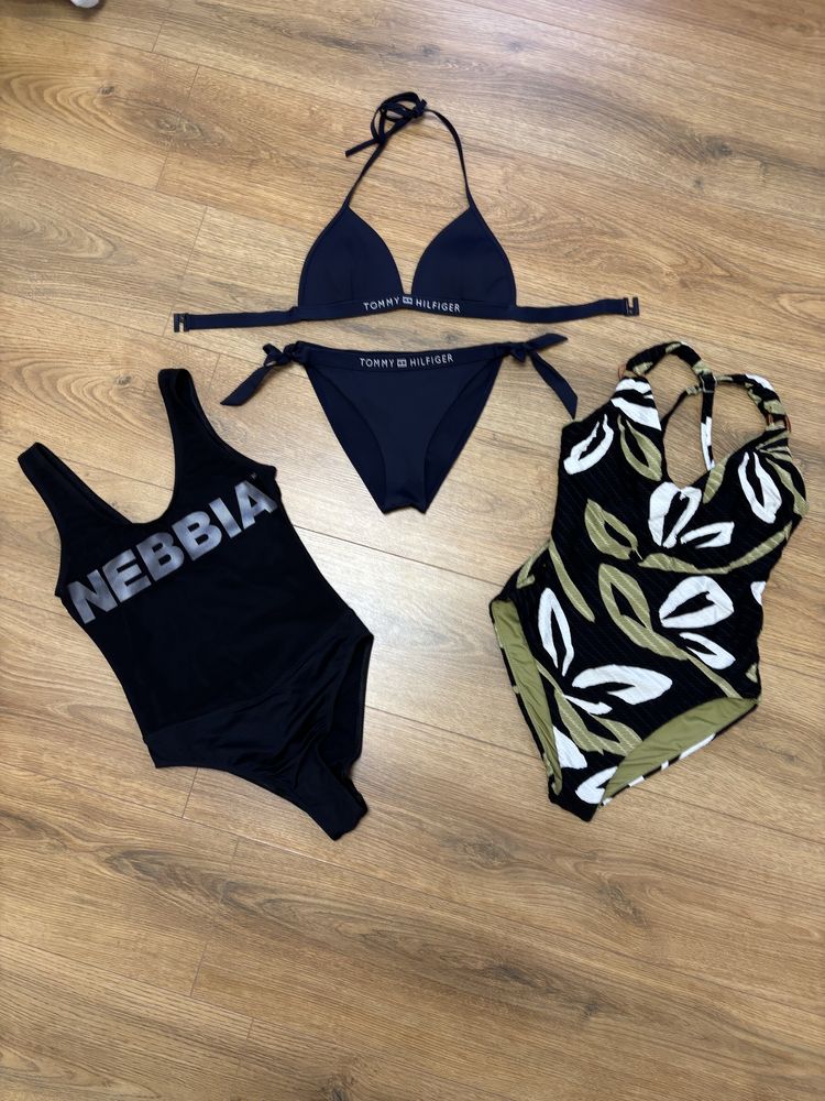 Продам фірмові купальники Nebbia Tommi Hilfiger S розмір